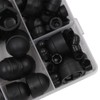 Tiardey 145pcs Plastic Cap Nuts Set Hex Nut Cover M4