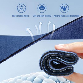 Férula del Dedo del Pie, Protección de Fijación de la Tira de Aluminio del Martillo Enderezador del Dedo del Pie Unisex para el Dedo del Pie del Mazo, el Dedo del Pie Doblado, el
