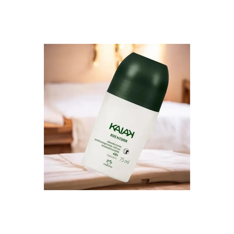 Kaiak Aventura Desodorante Roll On Masculino Kit 2pz Natura