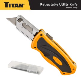 Titan 11024 Yellow Sliding Utility Knife