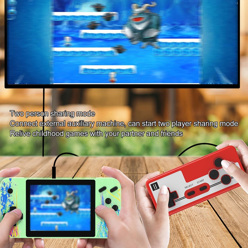 3.5in Screen Handheld Game Console 1200mAh Battery Classic Game Machine