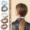 20pcs Ligas Elásticas Para Cabello Scrunchies De Satén,Gomas pelo A