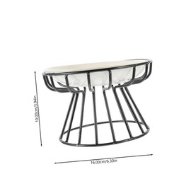 COLLBATH Cuenco De Alimentación Elevado para Gatos con Estante, Cuenco Protector De Cuello Antideslizante, Cuenco Elevado para Comida Y Agua, Comedero Ergonómico para Gatos, Fácil De Limpiar