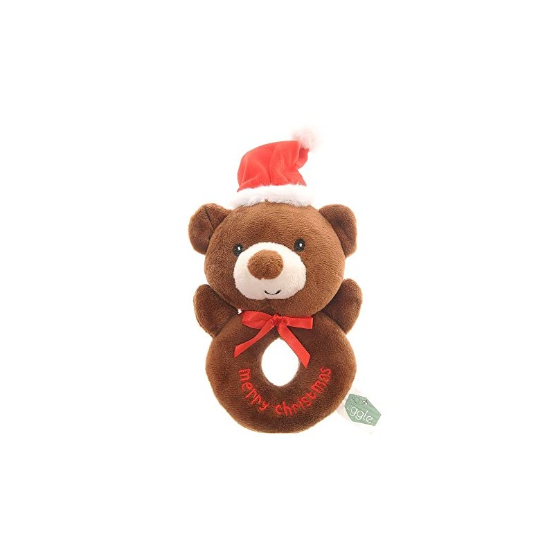 Bear Plush Baby Rattle
