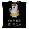 Mr. & Mrs. Panda Penguin Coconut Tote Bag, Gift, Aloha,