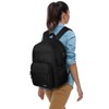 Black Backpack for Men and Women, Backpack for School Teens