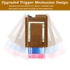 Dinghao RFID Blocking Slim Money Clip Aluminum Wallet Automatic Pop-up