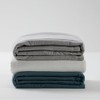 JAJU [JAJU] Cotton Washing Pigment Reversible Pad_SS_Gray
