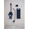 Folding Bike Lock with Heavy Duty Security Chain for Bicycles,