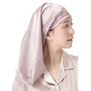 SEAWIND Silk Nightcap for Long Hair, 22 Momme, Naitokipu Silk