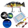 Electric Bait Swimming Robotic Segment Fishing Lure USB Charging Swim