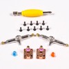 RACOFSB Fingerboard Trucks with Upgraded Urethane Bushings and Pivot Cup,34mm
