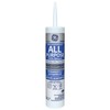 GE GE012A Silicone 1 All Purpose Sealant Caulk, 10.1oz, Clear