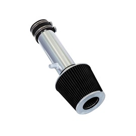 Rtunes Racing Short Ram Air Intake Kit + Filter Combo BLACK Compatible For 11-13 Avenger 3.6L V6