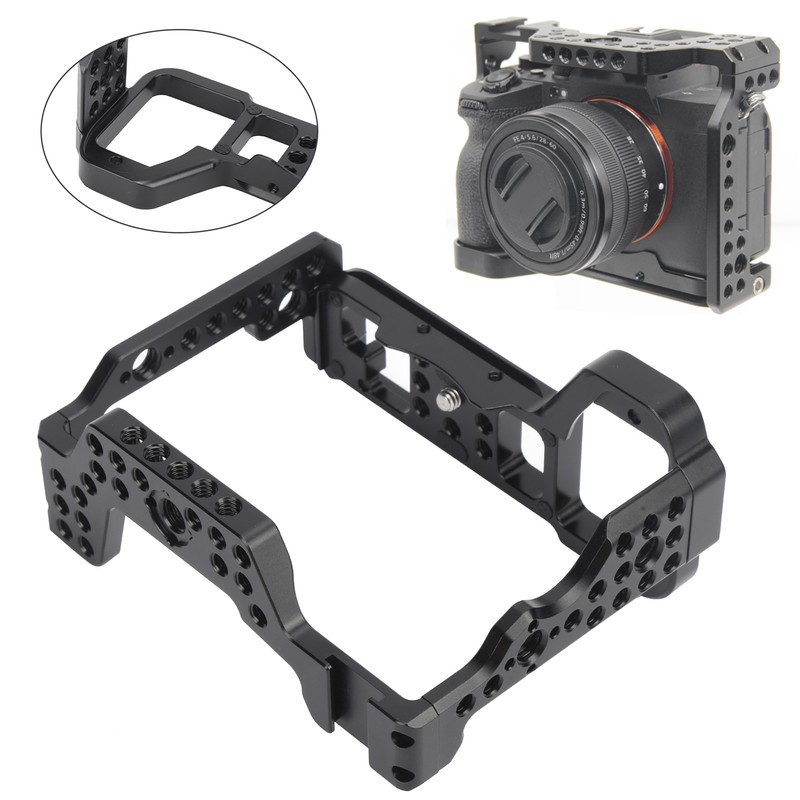 Camera Video Protective Cage Aluminum Alloy Shooting Extension Bracket for