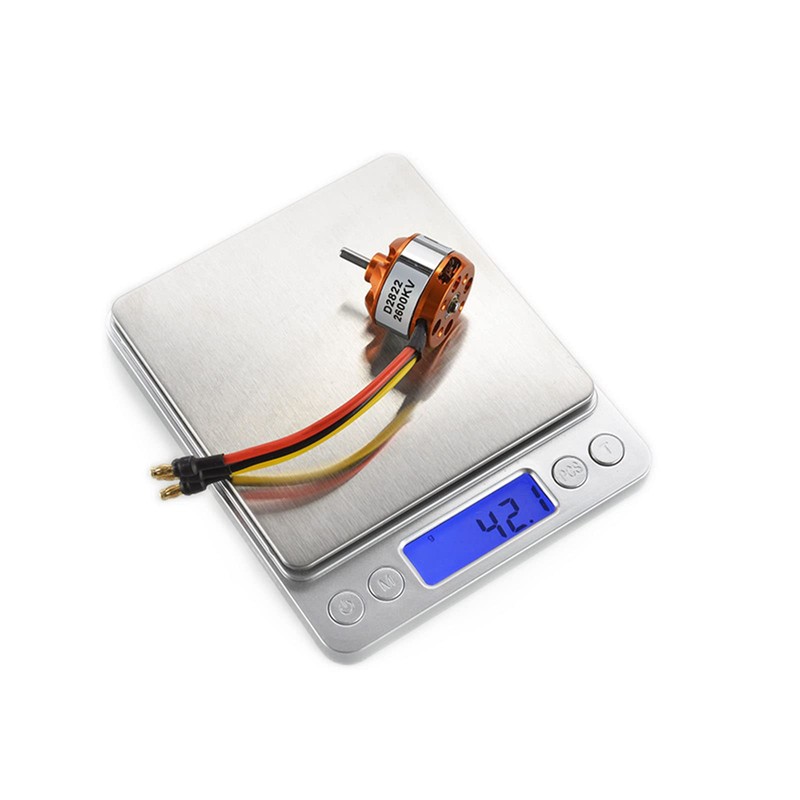 FLASH HOBBY D2822 Brushless Motor 2600KV 2-3S for RC Aircraft