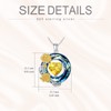 MEIDERBO November Birthstone Necklace for Women 925 Sterling Silver Birth
