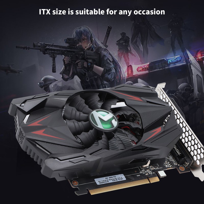 Graphics Card 2GB 64Bit MSGT1030 GPU GDDR5 Mini ITX DVID