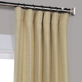 HPD Half Price Drapes BOCH-PL1801-108 Bellino Blackout Room Darkening Curtain (1 Panel), 50 X 108, Autumn Glow