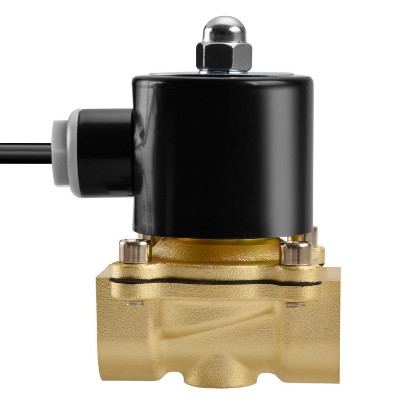 Heschen Brass Electric Solenoid Valve 2W-200-20J 3/4 Inch DC24V Direct