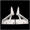KAFENDA 2 Pieces 80 Degree Foldable Lifting Bracket, Black Spring