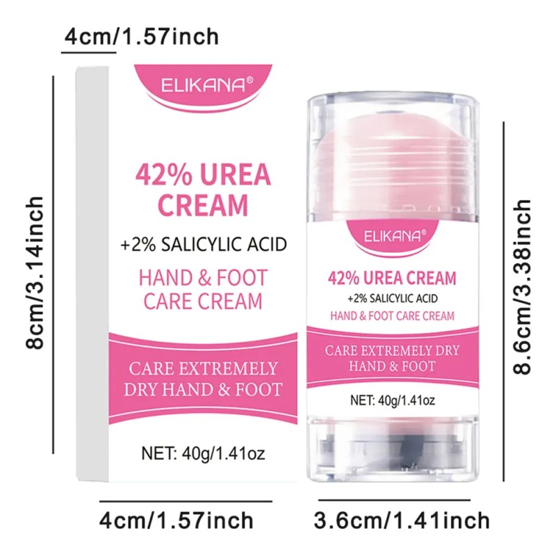 Crema De Manos Y Pies Con 42% De Urea (rosada)