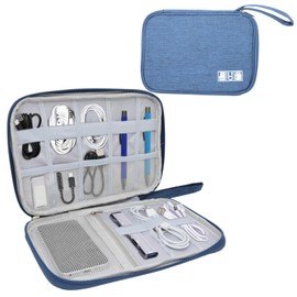 yueton 1PCS Digital Organizing Bag Charger Storage Bag Multifunctional Data Cable Storage Bag Earphone Storage Bag Travel Portable Storage Bag for USB Data Cable SD Card Charging Head Storage Bag