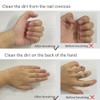 Cepillo de uñas para limpiar las uñas, cepillo de 2
