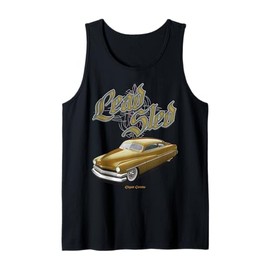 1951 Mercury Lead Sled Butter Scotch - Low Rider Kustom Tank Top