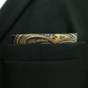 S&W SHLAX&WING Men's Pocket Square Assorted Paisley Suit Jacket, Business