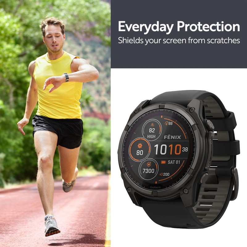 ArmorSuit 6 Pack for Garmin Fenix 7/7 Pro 47mm Solar/Sapphire