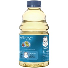 Gerber Graduates Fruit Splashers Juice, Strawberry Kiwi 32 Fl. Oz. (Pack of 4)