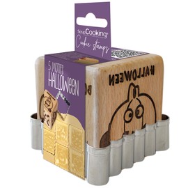 SCRAP COOKING 5298 Tampon sorcier cookie cutter/stamp