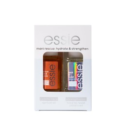 Essie Nail and Cuticle Care Duo Kit, Hard to Resist Advanced Nail Strengthener & Apricot Cuticle Oil