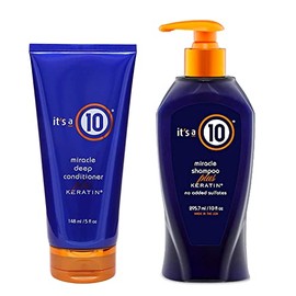It's A 10 Shampoo & Deep Conditioner Duo with Keratin - 10 Oz Shampoo, 5 Oz Conditioner