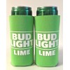 BUD LIGHT LIME Koozie Fits 12 oz Slim Can NEW