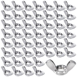 GUNGY Wing Nut M8 Wing Nuts Stainless Steel 304 Wing Screws Wing Nut Metric Thread for Hardware DIY DIY Pack of 50