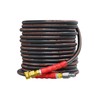 Heliwoo Pressure Washer Hose 50FT, 4800PSI Wire Braid Power Washer