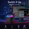 LENRUE US Instock Portable Bluetooth Speaker with RGB Lights, IPX5