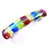 Dichroic Glass Hair Barrette - Small 2.5" / 65mm -