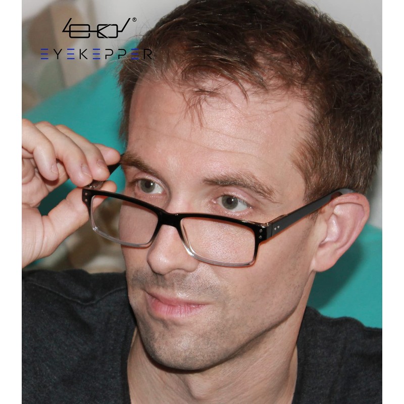 Eyekepper Vintage Reading Glasses for Men - 5 Pack Spring