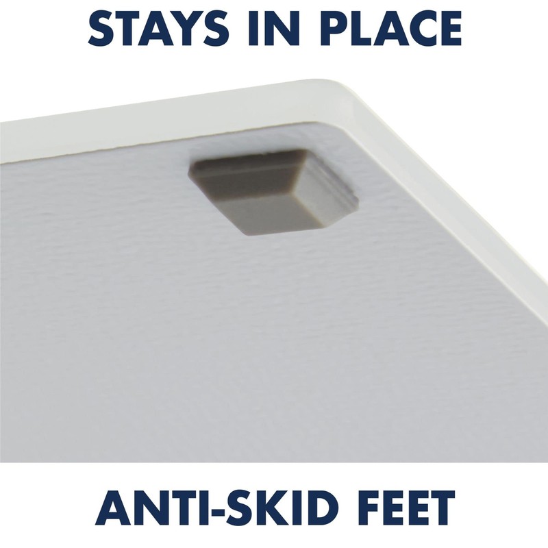 Quartet Glass Desktop Notepad, 9" x 6", Whiteboard, Dry Erase