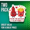 Funny Food Couple Magnets - You're The Ketchup to My