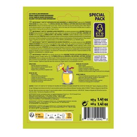 Mister Magic Refrigerator Odor Absorber – Fridge Deodorizer, Long Duration, Up to 90 Days, Safe, Available in Different Variations, Natural Gel, Odorless, Double Pack (Pack of 1, With Lemon)