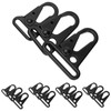 15Pcs Outdoor Backpack Clips Enlarged Mouth Hooks Key Chain Hanging