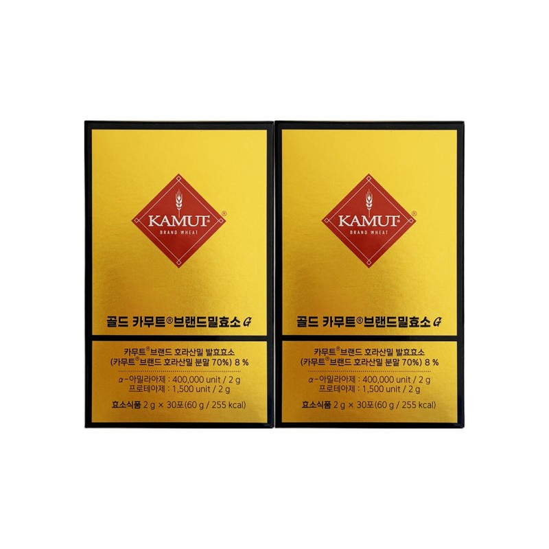 Grainon 골드 카무트효소G 3g x 30포 2개 / 써클 Gold