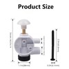 RUILAOYXT 385314349 RV Toilet Valve Kit Fits Pedal Flush Toilets