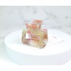 (2 types) Mini marble square pin leopard / (2종) 미니