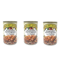 Margaret Holmes Southern Style Seasoned Pinto Beans with Onion 15oz - 3 cans