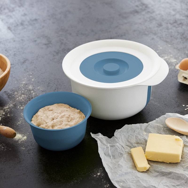 Rotho Fresh 1043306161 Set of 2 Bowls 1.2 L +